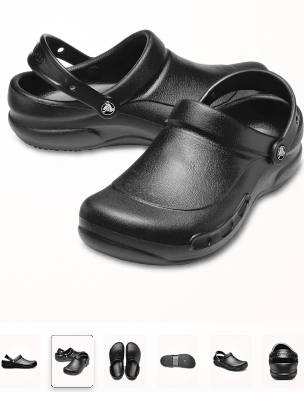 Crocs Bistro Slip Resistant Clogs Workwear Sz 8 Gorpcore Utilitarian Minimalist
